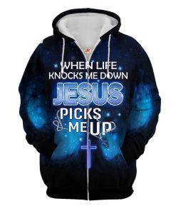 GOD NV-G-104 Premium Microfleece Zip Hoodie