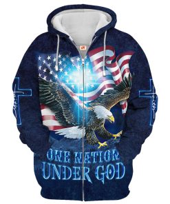 GOD UXGO78 Premium Microfleece Zip Hoodie