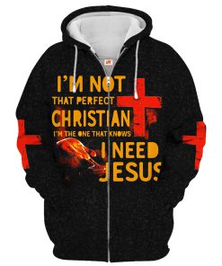GOD LSNGO04 Premium Microfleece Zip Hoodie