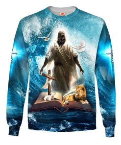 GOD NVGO122 Premium Heavy Fleece Zip Hoodie