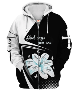 GOD LTGO413 Premium Microfleece Zip Hoodie