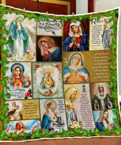 Way Maker Miracle Worker Promise Keeper Light In The Darkness Jesus Quilt Blanket