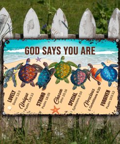 UX Jesus  Put On The Full Armor Of God  Special Metal Sign  Religious Gift NUM456