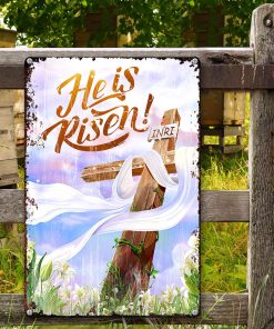UX Jesus  Unique Cross Metal Sign  I Still Believe In Amazing Grace UXGO25MS
