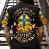 I Am Nothing Without God Women's All Over Print T-Shirt