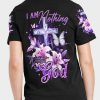 When You Pray God Listens Women's All Over Print T-Shirt