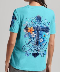 When You Pray God Listens Women's All Over Print T-Shirt