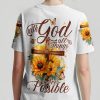 I Believe There Are Angels Among Us Women's All Over Print T-Shirt