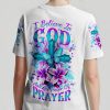 Jesus Dropped The Charges Lion Women's All Over Print T-Shirt
