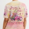 When God Steps In Miracles Happen Women's All Over Print T-Shirt