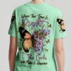When God Steps In Miracles Happen Women's All Over Print T-Shirt
